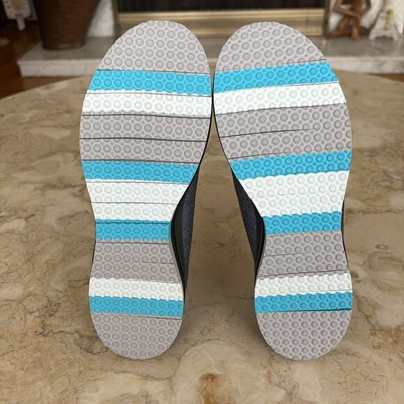 Skechers Performance Women's Go Flex Slip-On Walking Shoe Charcoal/Blue - Picture 13 of 13